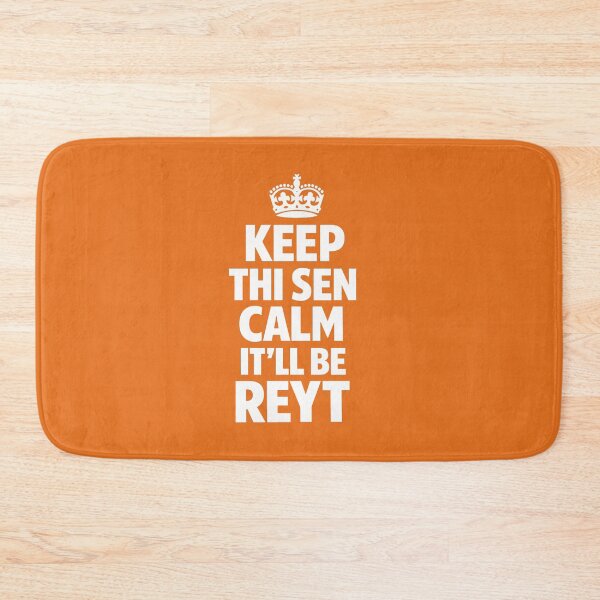 Item preview, Keep Calm the Yorkshire Way White Text designed and sold by taiche.