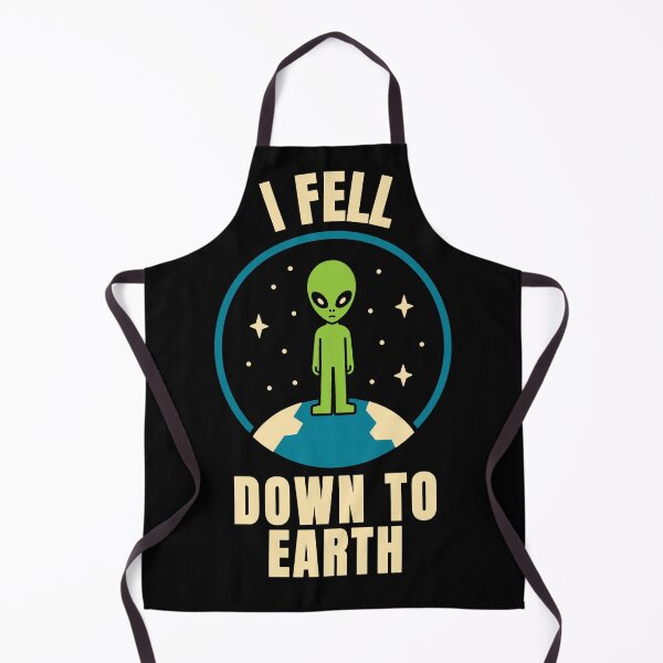 Item preview, I Fell Down To Earth Funny Alien Shirt designed and sold by Lyfeinsights.