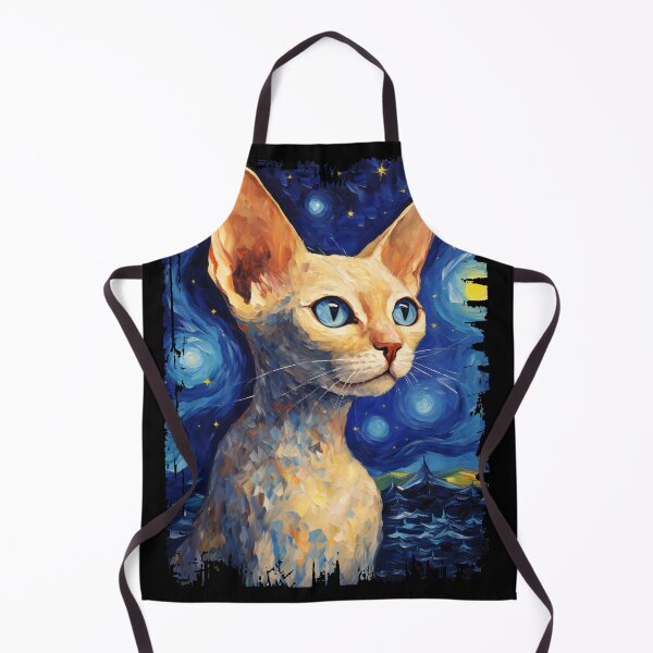 Item preview, Funny Devon Rex Starry Night Illustration Mom Dad Kids designed and sold by rafaeltto.