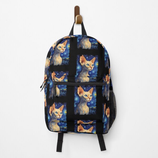 Item preview, Funny Devon Rex Starry Night Illustration Mom Dad Kids designed and sold by rafaeltto.