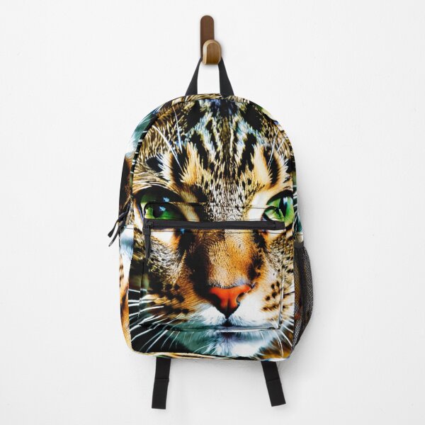 Item preview, Animals - Tabby Cat, Hyper-realistic Portrait with Green Eyes designed and sold by DoodyPets.