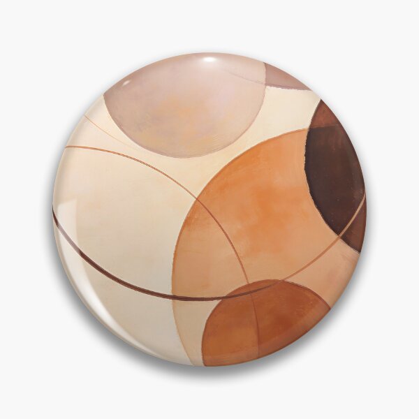 Item preview, Abstract circles in shades of brown designed and sold by paulrommer.
