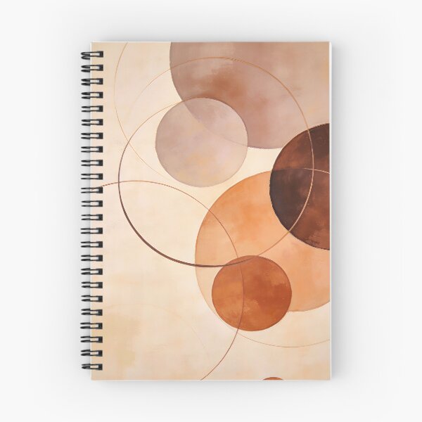Item preview, Abstract circles in shades of brown designed and sold by paulrommer.