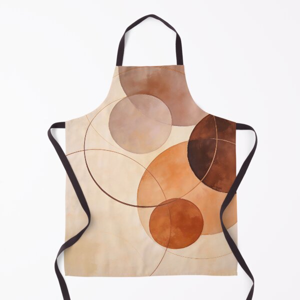 Item preview, Abstract circles in shades of brown designed and sold by paulrommer.