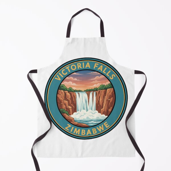Item preview, Zambezi Victoria Falls – Classic Zimbabwe Travel Emblem designed and sold by KivaroArt.