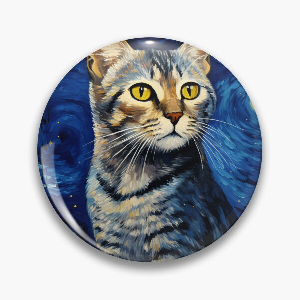 Item preview, Funny Egyptian Mau Cat Starry Night Illustration Mom Dad Kids designed and sold by rafaeltto.