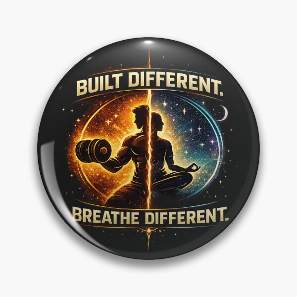 Item preview, Built Different. Breathe Different. – Strength Meets Stillness Design designed and sold by warlistop.