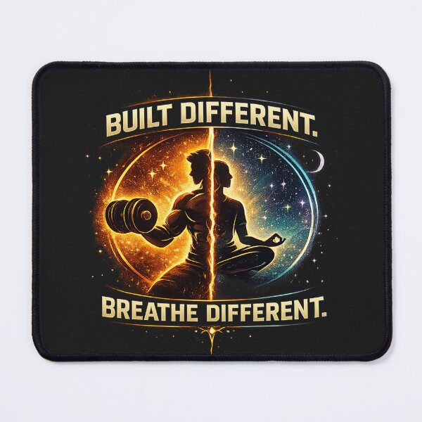 Item preview, Built Different. Breathe Different. – Strength Meets Stillness Design designed and sold by warlistop.