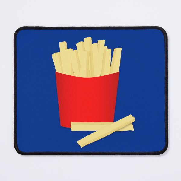 Item preview, French Fry Lover Sticker Favorite Food Minimalist Design designed and sold by gelahope.