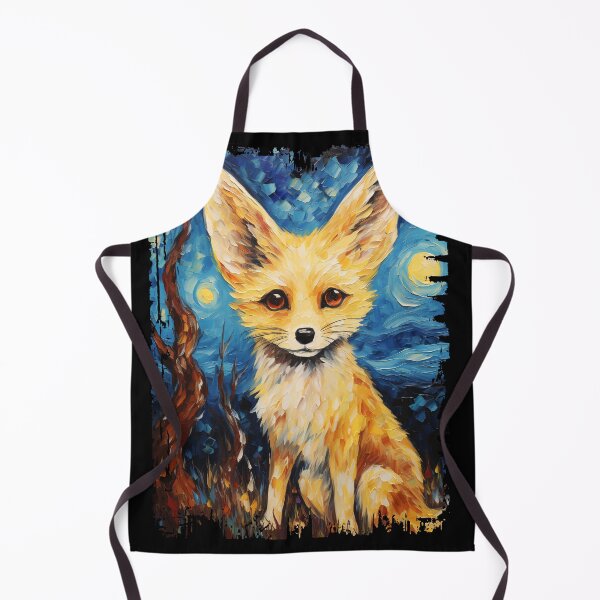 Item preview, Funny Fennec Fox Starry Night Illustration Mom Dad Kids designed and sold by rafaeltto.