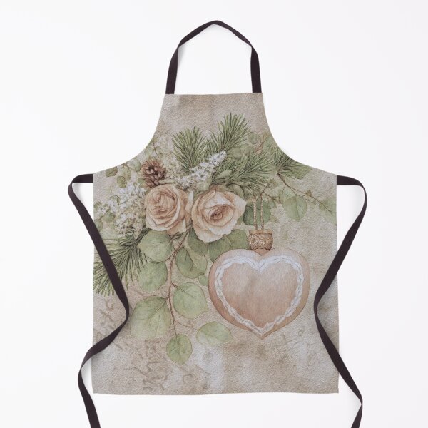 Item preview, Neutral shabby chic floral heart decor designed and sold by olenapetol.