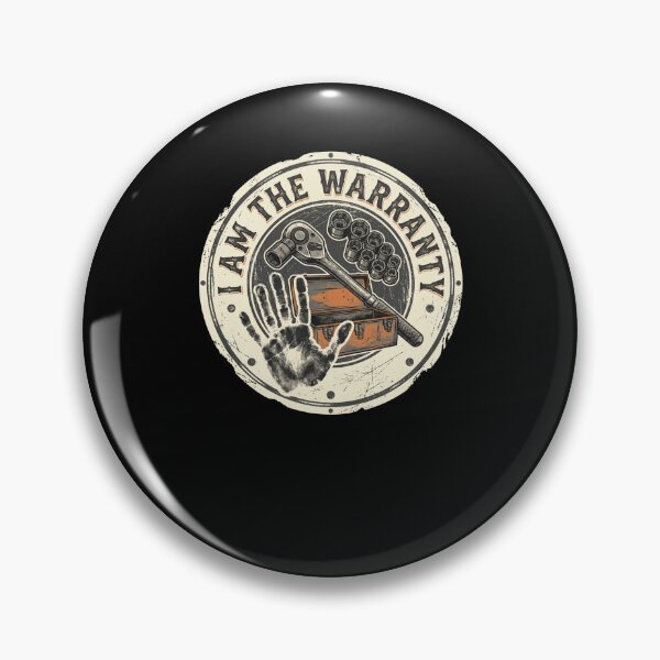 Item preview, Mechanic's Personal Work Guarantee Tools Badge designed and sold by snowry.