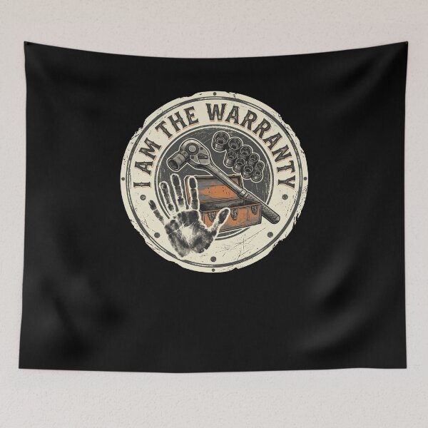 Item preview, Mechanic's Personal Work Guarantee Tools Badge designed and sold by snowry.