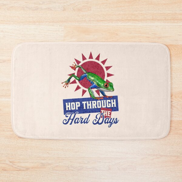 Item preview, Funny Frog Lover Gift Hop Through Hard Days designed and sold by Vac1.