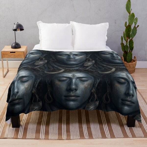 Item preview, Shiva Deep Meditation Hindu God Sacred Art Print designed and sold by Sovira Studio .