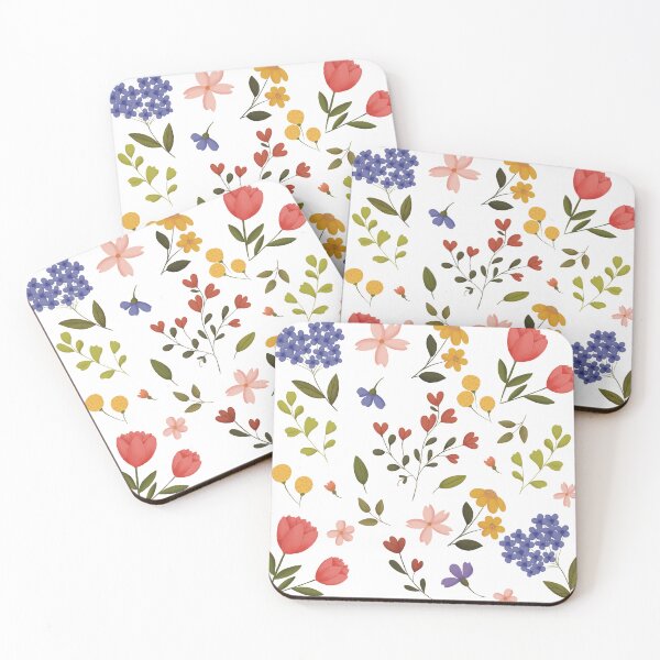 Item preview, Moody Wildflower Meadow and Botanical Floral Pattern designed and sold by StoriesInGrain.