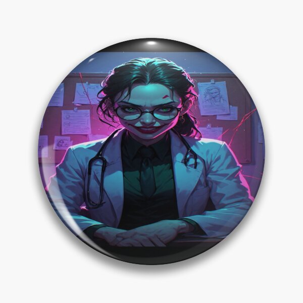 Item preview, Arkham Mind Games - Evil Asylum Psychiatrist Art by Mavila Art designed and sold by Mavila Forge.