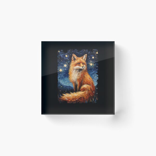 Item preview, Funny Fox Starry Night Illustration Mom Dad Kids designed and sold by rafaeltto.