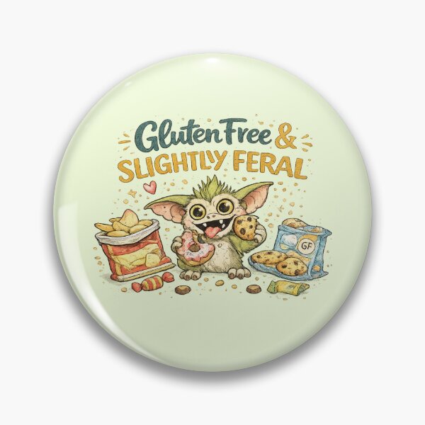 Item preview, Gluten Free and Slightly Feral Gremlin Snacks designed and sold by My Gluten Free Life UK.
