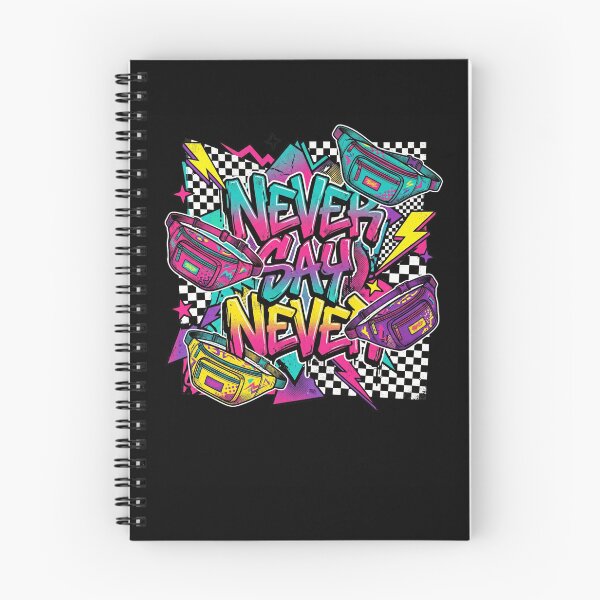 Item preview, Never Say Never 90s Retro Fanny Pack Street Art designed and sold by snowry.