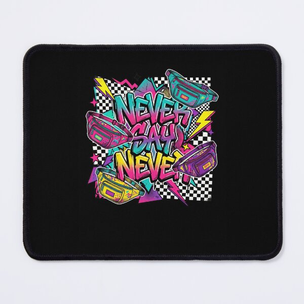 Item preview, Never Say Never 90s Retro Fanny Pack Street Art designed and sold by snowry.