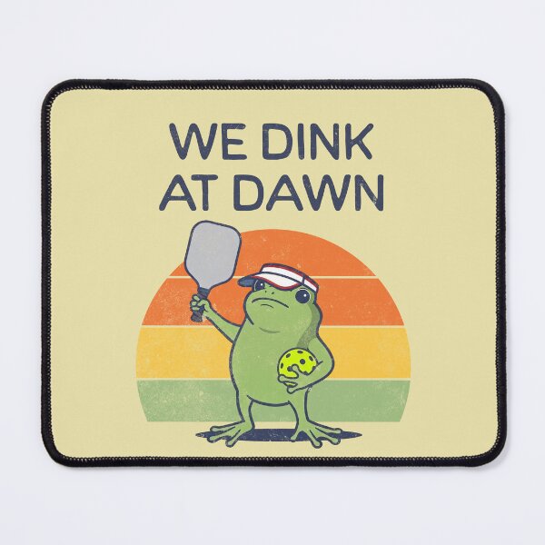 Item preview, Funny Pickleball Frog We Dink At Dawn Player designed and sold by d247.