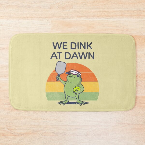 Item preview, Funny Pickleball Frog We Dink At Dawn Player designed and sold by d247.