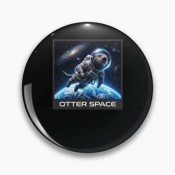 Item preview, Otter Astronaut Space Explorer Cute Animal Design designed and sold by snowry.