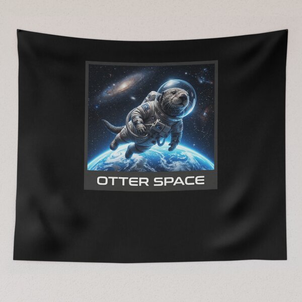 Item preview, Otter Astronaut Space Explorer Cute Animal Design designed and sold by snowry.