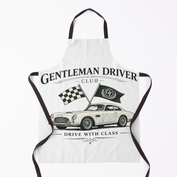 Item preview, Gentleman Driver Club Vintage Classic Car Shirt | Retro European Sports Car Racing Design | Classic Automobile Gift for Car Enthusiasts designed and sold by Ivory Code.