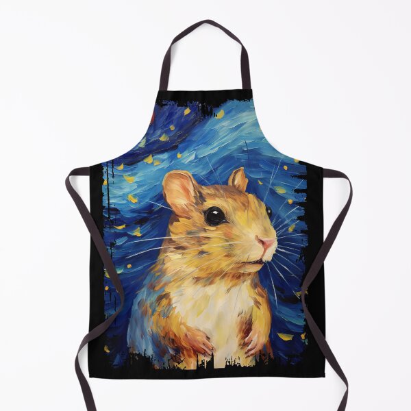 Item preview, Funny Gerbil Starry Night Illustration Mom Dad Kids designed and sold by rafaeltto.