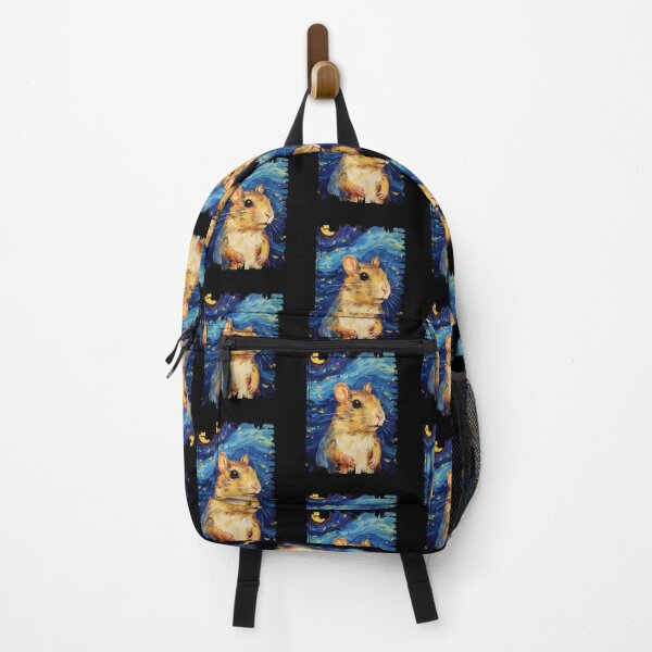 Item preview, Funny Gerbil Starry Night Illustration Mom Dad Kids designed and sold by rafaeltto.