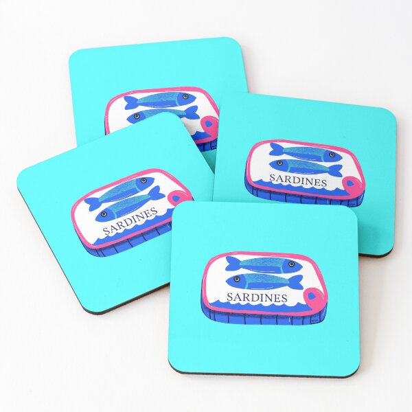 Item preview, Pastel sardines in a tin  designed and sold by giulyz.