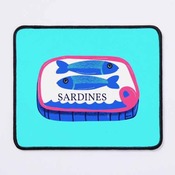 Item preview, Pastel sardines in a tin  designed and sold by giulyz.