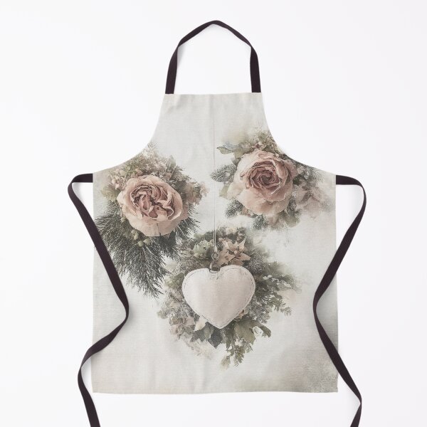 Item preview, Hanging hearts with roses vintage romantic design designed and sold by olenapetol.