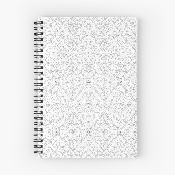 Item preview, Elegant Damask Arabesque Seamless Floral Pattern (V.2w) designed and sold by D-Islamic.