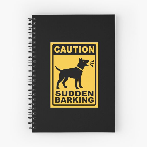 Item preview, Sudden Barking Caution Sign For Dog Parents Commuting designed and sold by roarsomethings.