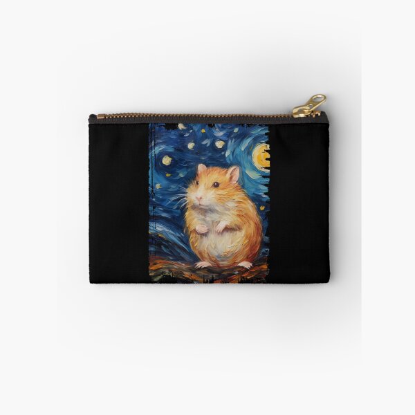 Item preview, Funny Hamster Starry Night Illustration Mom Dad Kids designed and sold by rafaeltto.