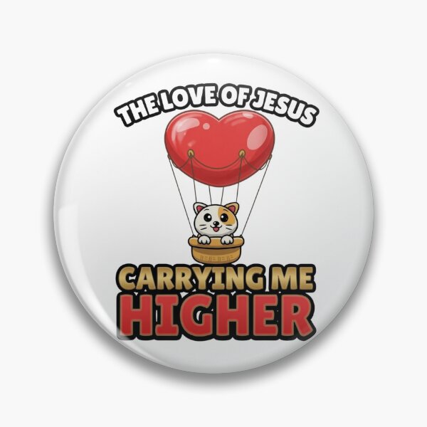 Item preview, The Love of Jesus Lifts Me Higher designed and sold by KINGDOM GOLD STUDIO.