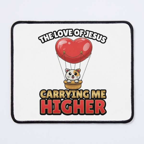 Item preview, The Love of Jesus Lifts Me Higher designed and sold by KINGDOM GOLD STUDIO.