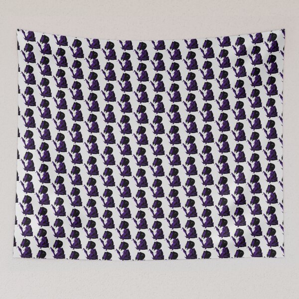 Item preview, Scribble Purple Cowgirl  designed and sold by Ninaa-Art.