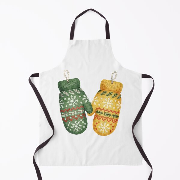 Item preview, Christmas Mittens Sticker | Cozy Winter Holiday Decor designed and sold by AillustriaAK.