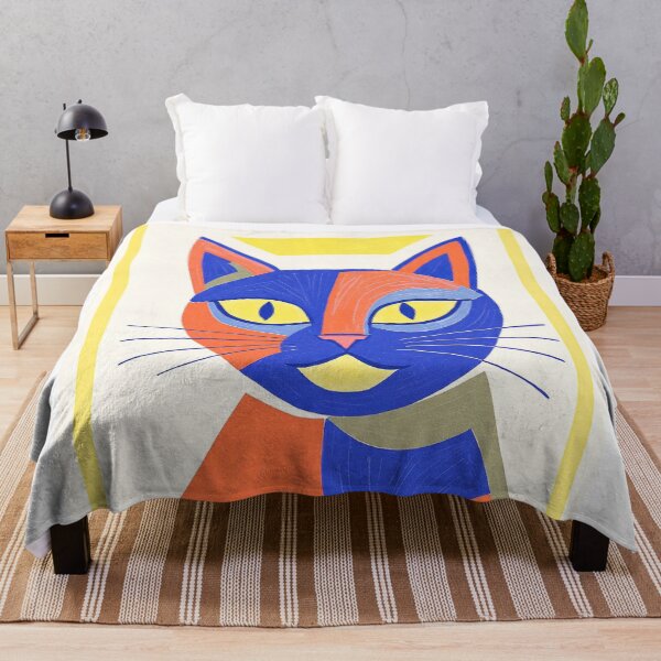 Item preview, Lemon Eyes Blue Whiskers Cat designed and sold by djovan.