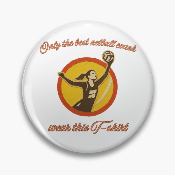 Item preview, Netball coach designed and sold by HappyDoodle11.