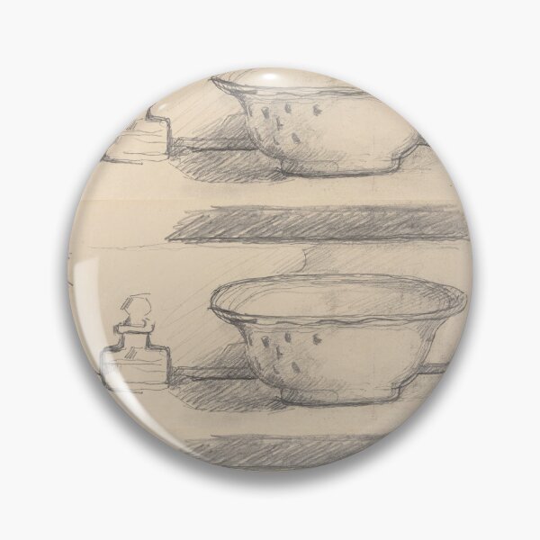 Item preview, Pencil Sketch of Bowl and Inkwell designed and sold by artofuniverse.