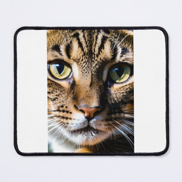 Item preview, Animals - Tabby Cat, Hypnotic Gaze and Piercing Green Eyes designed and sold by DoodyPets.