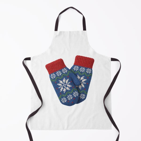 Item preview, Christmas Mittens Sticker | Cozy Winter Holiday Decor designed and sold by AillustriaAK.