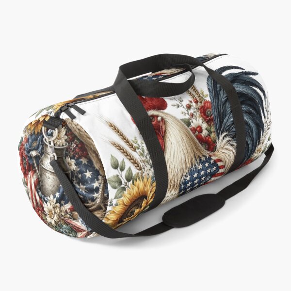 Item preview, Patriotic Rooster with American Flag designed and sold by PetalGarden.
