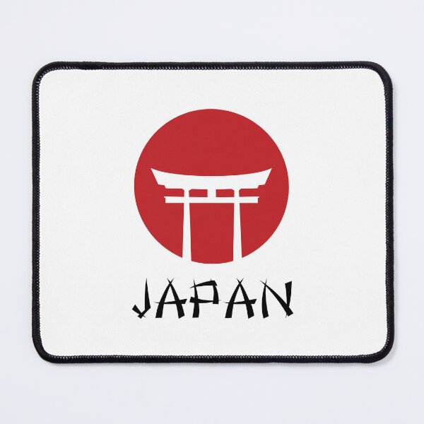 Item preview, Minimalist Torii Gate & Crimson Sun Graphic designed and sold by RickTShop.