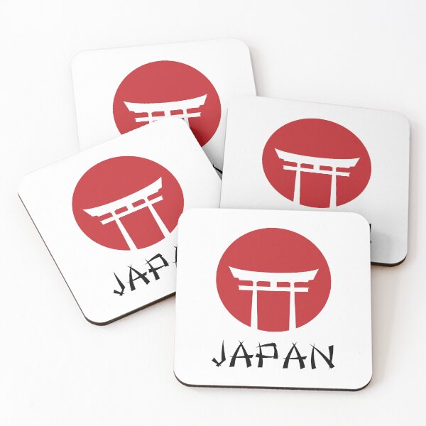 Item preview, Minimalist Torii Gate & Crimson Sun Graphic designed and sold by RickTShop.
